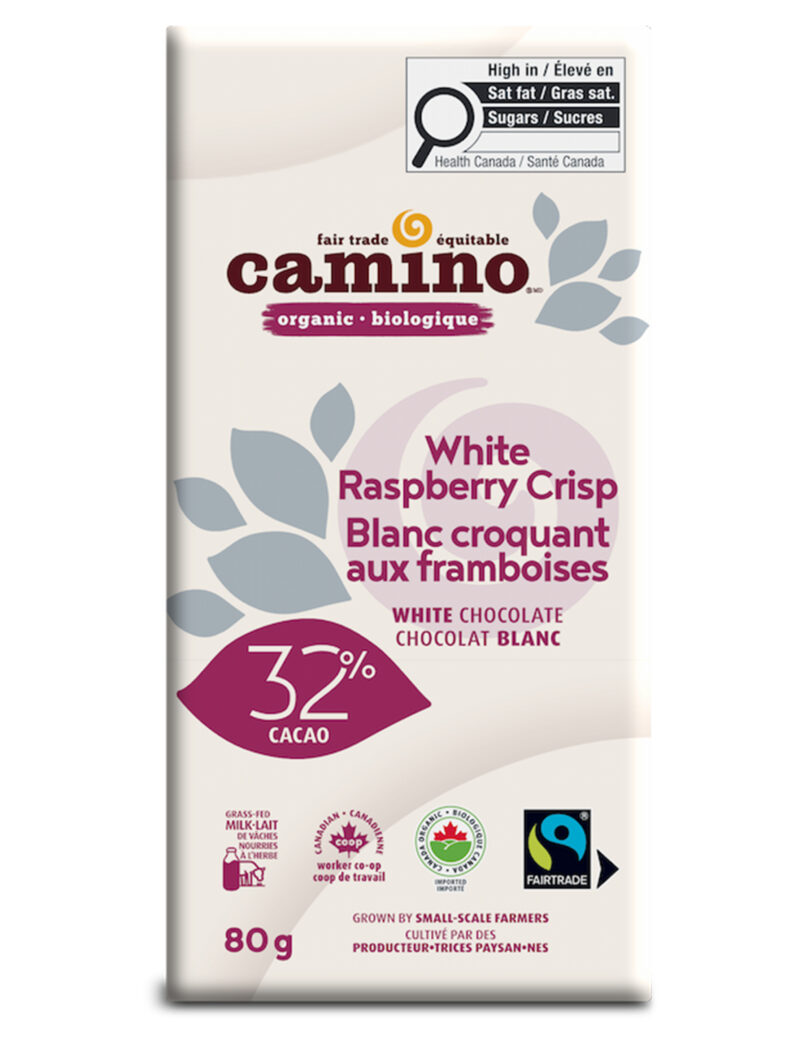 New! White Chocolate Raspberry Crisp